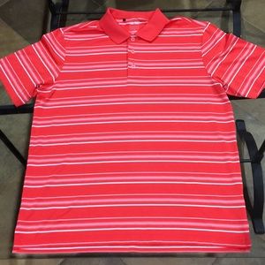 Adidas Golf Puremotion Large Red/Orange Shirt